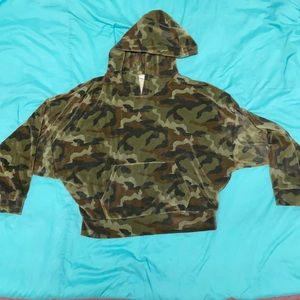 Women’s Camo Velvet Hoodie